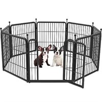 FXW Rollick Dog Playpen for Yard, Camping, 24" He