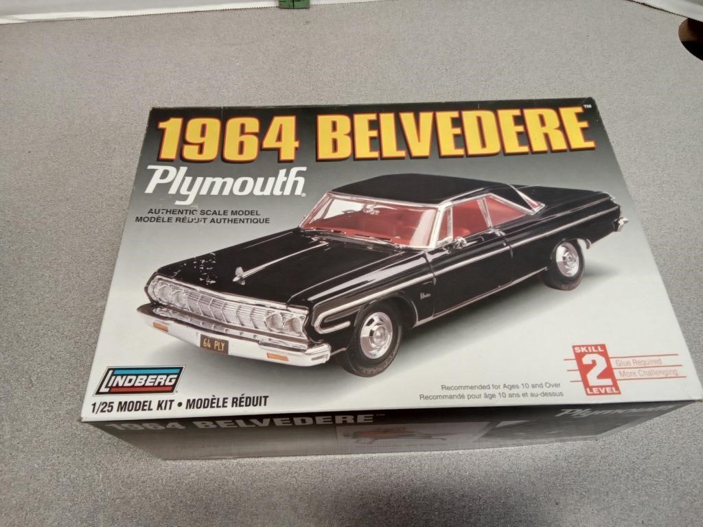 1964 Plymouth Belvedere 1/25th scale.