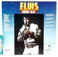 Album 33 tours ELVIS Moody Blue en bon état