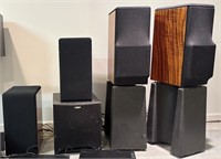 *Updated* $$ Rare Handmade Koa Wood Speakers Lot