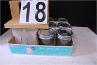 (6) 8 OZ. Jelly Jars