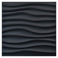 Art3d PVC Wave Panels for Interior Wall Decor, Bl
