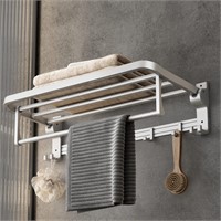 VOLPONE 24 Inch Towel Rack with Towel Bar Holder