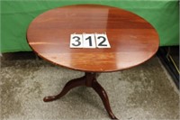 Round Hall Table 27" X  32.5"
