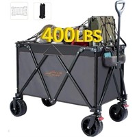 FAIR WIND 280L Collapsible Foldable Wagon Cart, 4