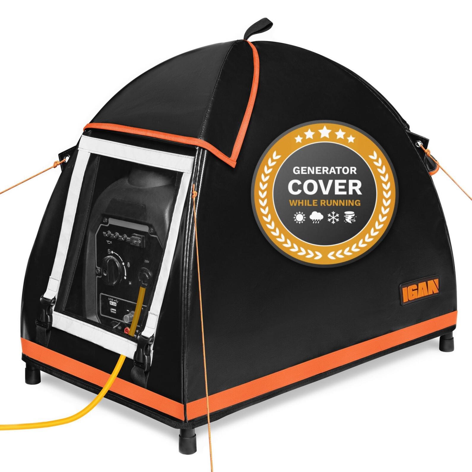 IGAN Small Inverter Generator Tent Cover While Ru