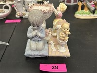 Three Ceramic Child Figures
