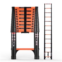 SINMEIRUN 15.5FT Telescoping Ladder, Portable Ext