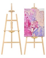 Stuelloaf Adjustable Wooden Painting Easel, Art E