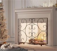 Kingson Single Panel Decorative Flat Fireplace Sc