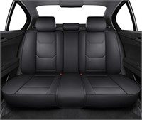 CAPITAUTO Rear Car Seat Covers,Faux Leather Seat