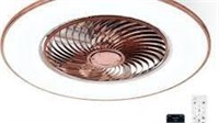 YANASO Ceiling Fan with Light Modern, Bladeless,