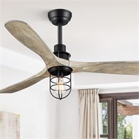Fanbulous 52Inch Ceiling Fans with Lights and Rem