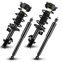 Front + Rear Complete Struts Coil Spring Assembly