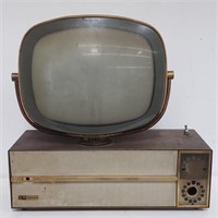 1950's Philco Predicta swivel TV as is