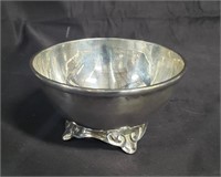 Mexican sterling silver footed bowl