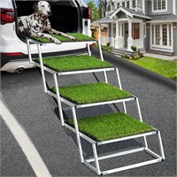 Extra Wide Dog Car Stairs for Large Dogs, Lightwe