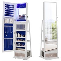 HWB Jewelry Cabinet with LED Light: Jewelry Armoi
