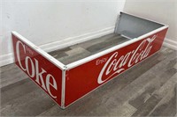 Vintage Coca-Cola metal sign wrap for fridge