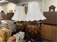 Pair Mid Century Style Lamps