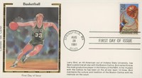 Boston Celtics Larry Bird 1991 First Day Cover