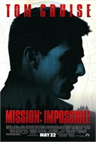 Mission: Impossible 1996 original movie poster