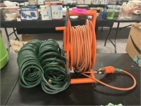 Extension Cord, Reel, And Hose