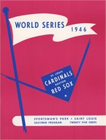 World Series 1946 Reprint St. Louis Cardinals vs.