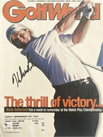 Kevin Sutherland signed 2002 Golf World Magazine