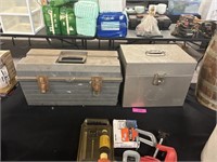 Toolbox With Contents And Metal Case