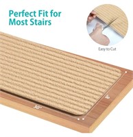 ToStair Non-Slip Stair Treads for Wooden Steps,8"