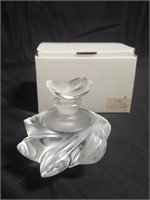 Lalique "Samoa" crystal perfume bottle