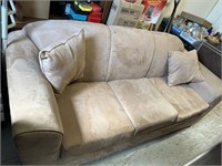 MICRO-SUEDE COUCH