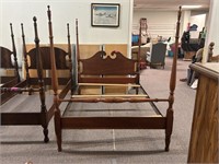 Vintage Four Post Full Size Bed