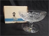 Waterford crystal footed bowl