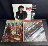 Group of 3 vintage vinyl LP records