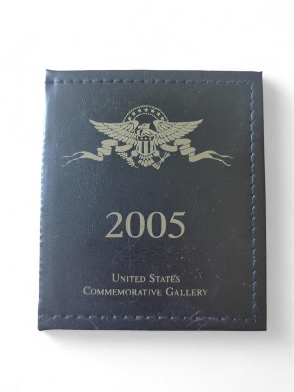 Album of 2005 Statehood Quarter coins by the US