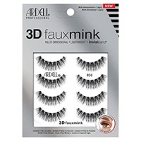 Ardell 3D Faux Mink 858 4 Pack, Black