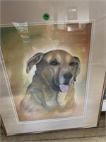LaCASSE DOG  PICTURE - 22x18"