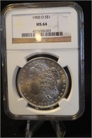 1900-O MS64 Morgan Silver Dollar