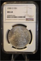 1900-O MS64 Morgan Silver Dollar