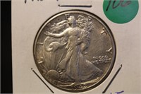 1942-P Walking Liberty Silver Half Dollar