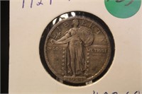1924-P Standing Liberty Silver Quarter