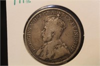 1912 Canada Silver Dollar