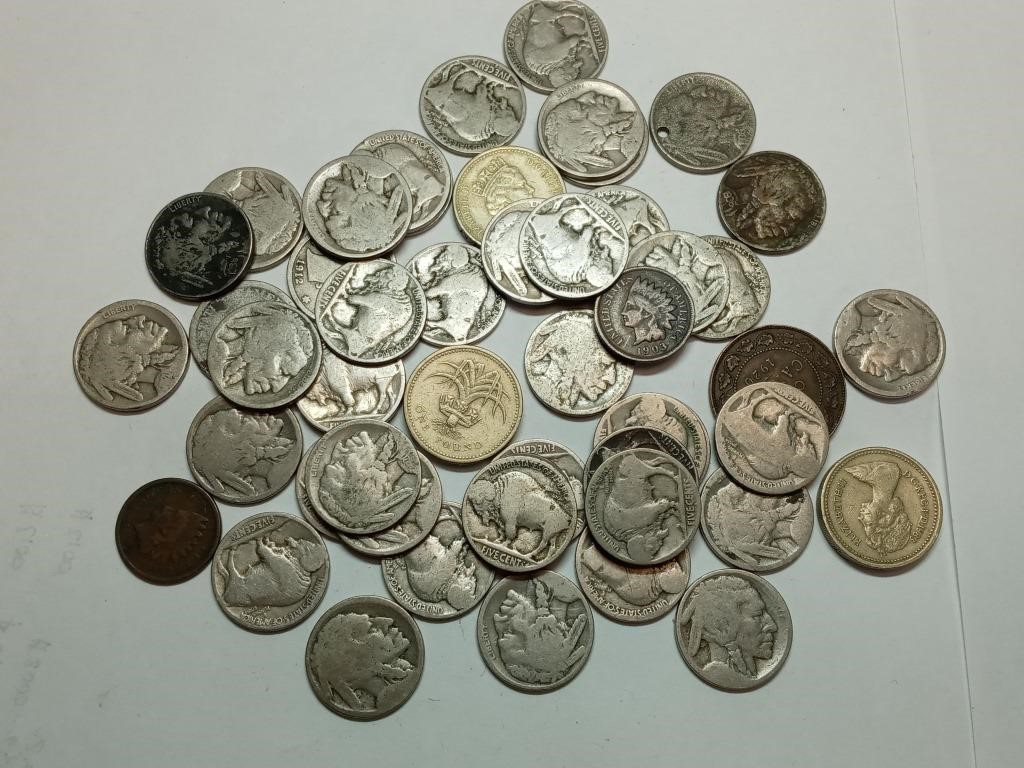 Buffalo nickels and more