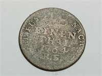 1764 1/48 Thaler silver coin