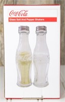 Coca-Cola Glass Salt & Pepper Shakers