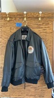 Leather XL “Pheasants Forever” jacket