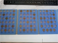 1909-1940 wheat cent collection book