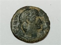 Nice ancient Roman coin two soldiers two